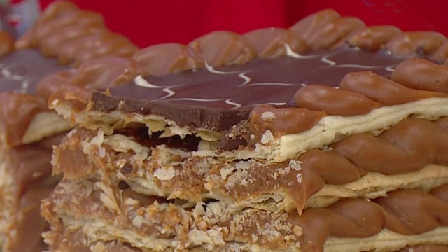 Súper milhojas de dulce de leche | Recetas
