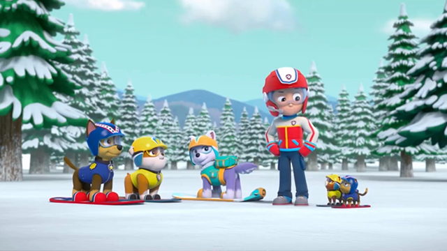 Competencia de snowboard | Nick Jr.