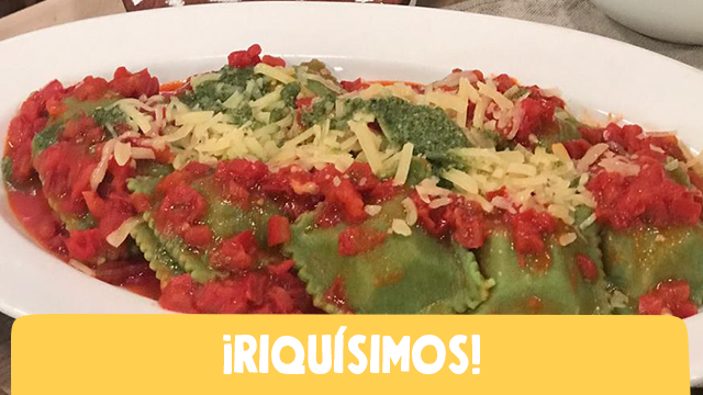 Increíbles ravioles con salsa filetto y pesto | Sobremesa