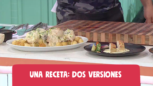 Pollo al verdeo en dos versiones | Recetas