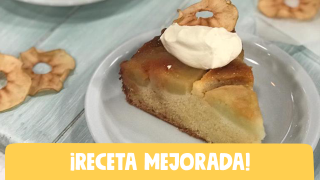 La clásica torta invertida de manzanas | Sobremesa