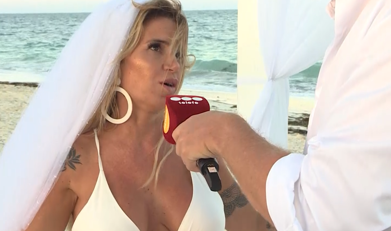 El despampanante vestido de Flor Peña en su casamiento | Mejores Momentos