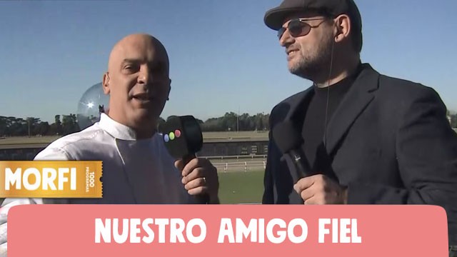 Christophe firme junto a Morfi | Invitados 2019