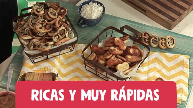 Palmeritas express en 15 minutos | Recetas