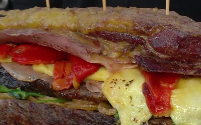 Milhojas de carne | Recetas