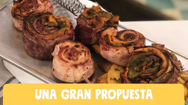 Deliciosos arollados de matambre de cerdo y entraña | Sobremesa