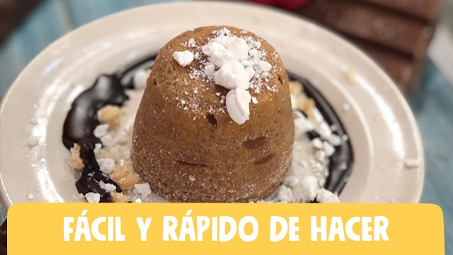 Increíble volcán de dulce de leche | Sobremesa