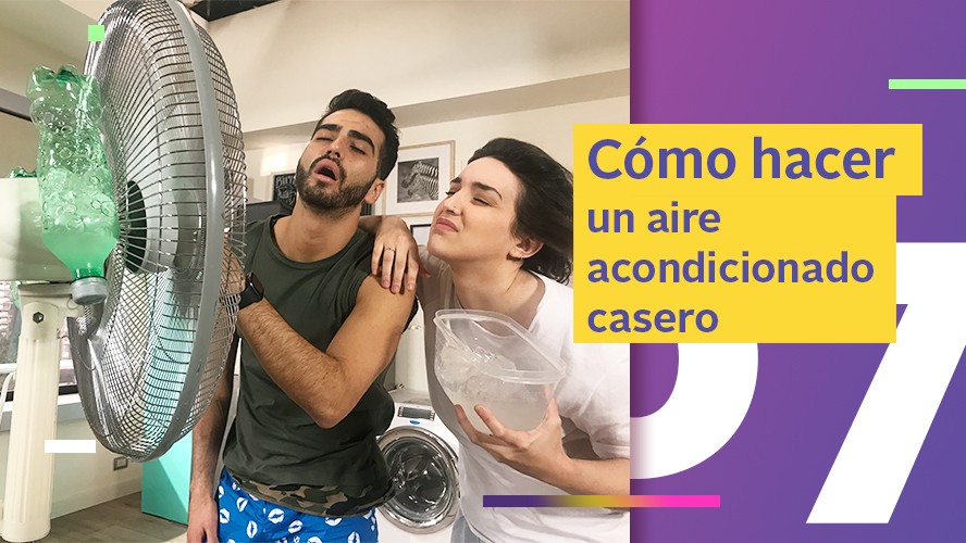 Cómo hacer un aire acondicionado casero | Episodios