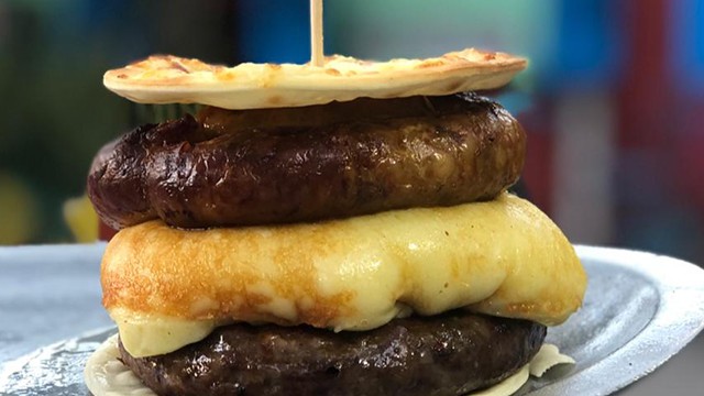 Delicioso "alfajor" parrillero | Recetas