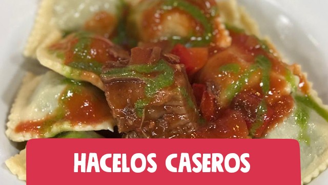 Ravioles de verdura con estofado | Recetas