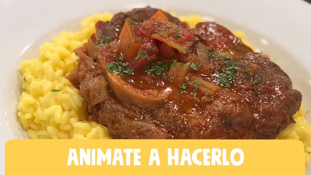 Osobuco sabroso con risotto milanés | Sobremesa