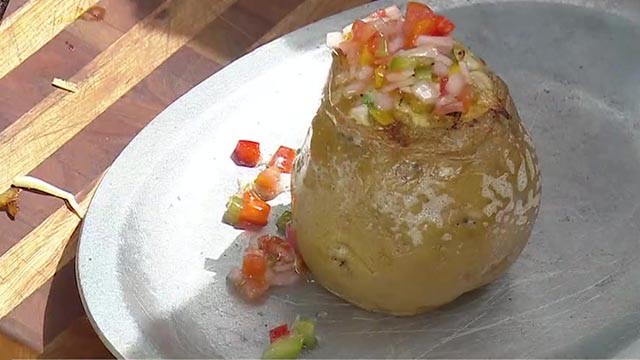 Deliciosa papa volcán | Recetas