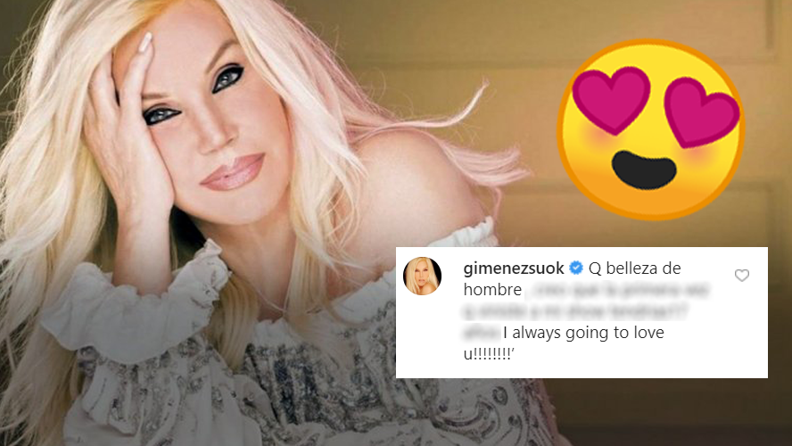 ¿A qué famoso cantante Susana Gimenez piropeó en las redes sociales? | Espectáculos