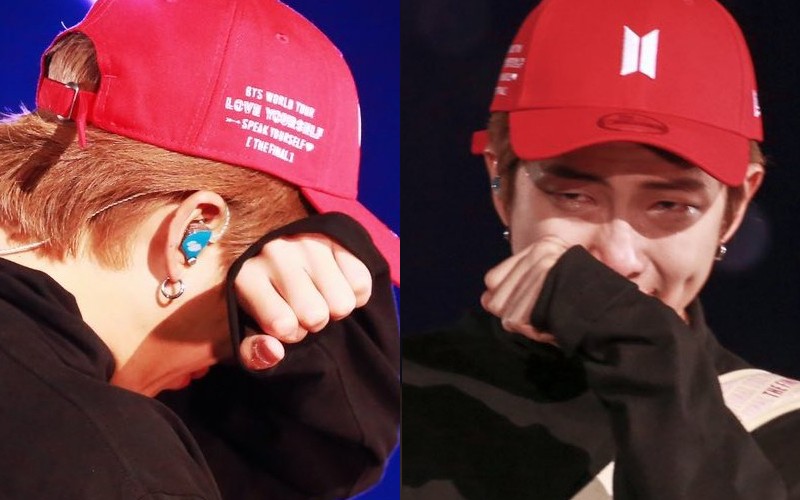 Un integrante de BTS se quebró en vivo | Virales