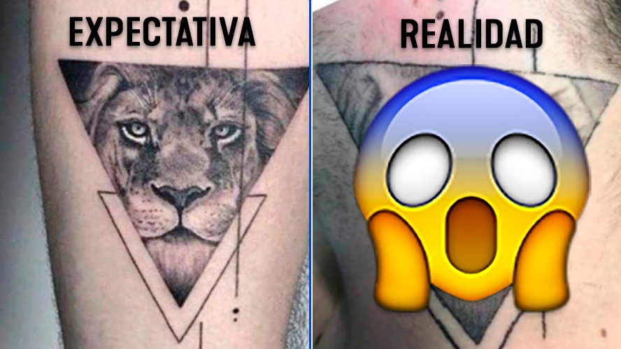 Quiso ahorrar en un tatuaje y terminó con la cara arruinada | Virales