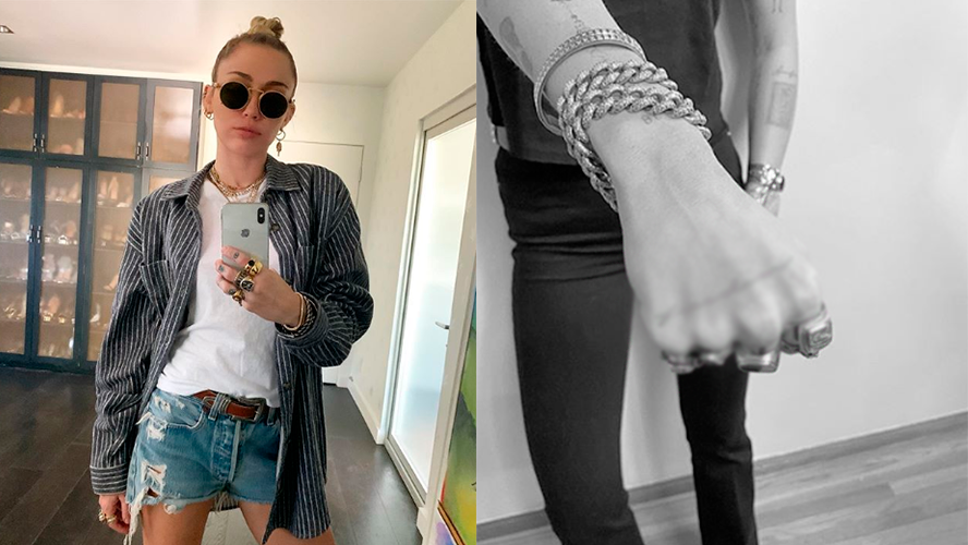 El polémico tatuaje de Miley Cyrus, ¿Es para su ex? | Virales