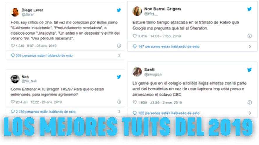 Un argentino recopiló los mejores tuits de 2019 | Virales