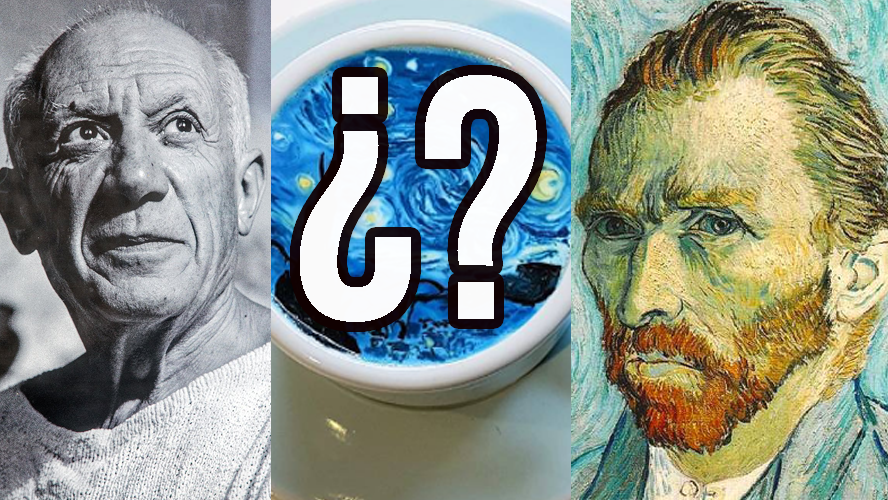 ¡Gravísimo error! ¿De quién es este dibujo en el café: de Picasso o Van Gogh? | Virales