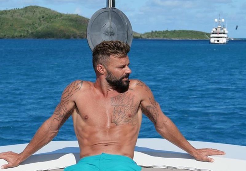 Las lujosas vacaciones de Ricky Martin | Espectáculos