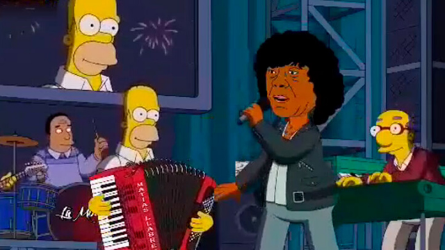 Homero Simpson conoce a La Mona Jiménez y toman fernet | Virales