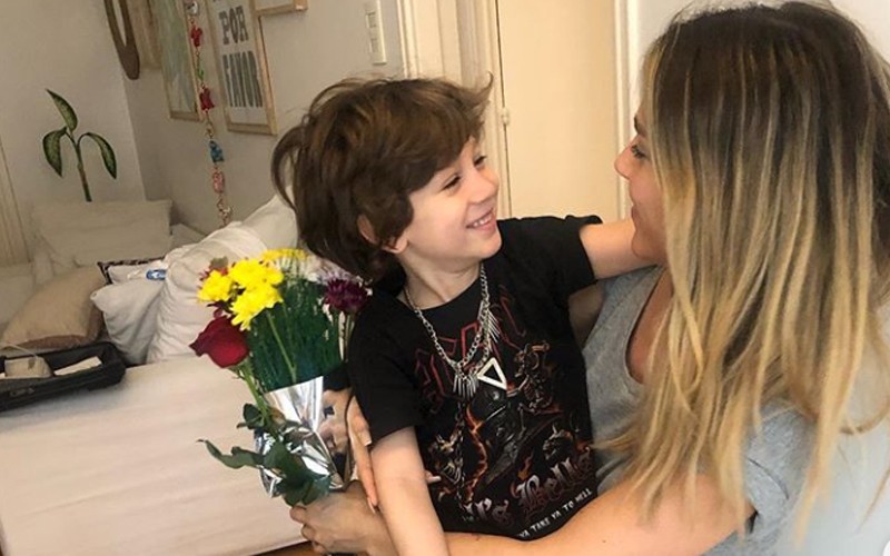 El tierno gesto de Momo con Jimena Baron | Espectáculos