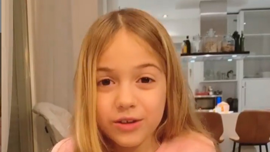 La hija de Evangelina Anderson y Martín Demichelis, ¿superdotada? | Espectáculos