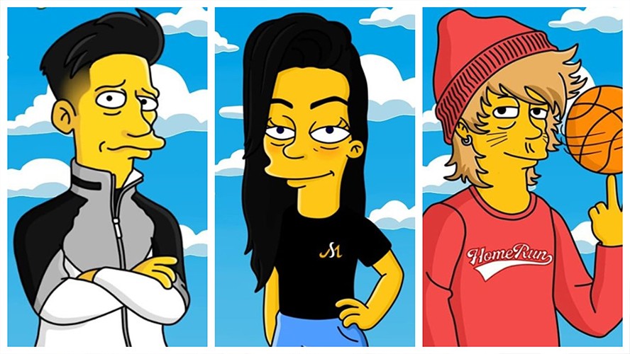 ¡Influencers simpsonizados! | Influencers