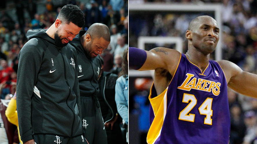 El momento en el que anunciaban la muerte de Kobe Bryant en un partido de la NBA | Deportes