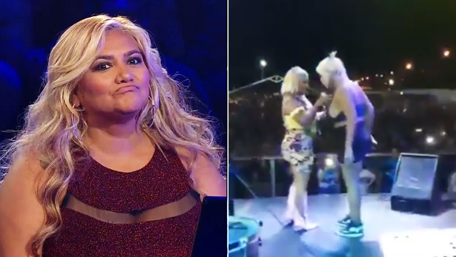 Gladys La Bomba Tucumana fue atacada en pleno show | Espectáculos