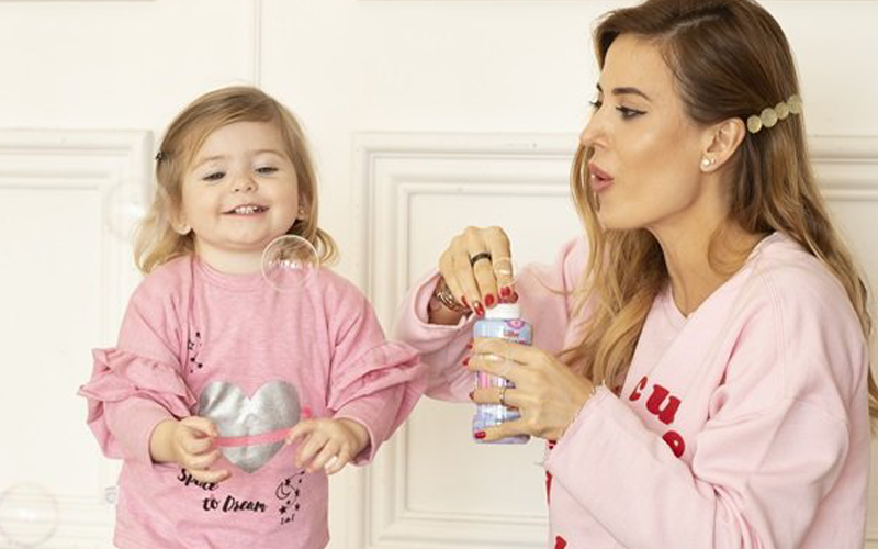 La hija de Jesica Cirio ya usa Tacos | Espectáculos