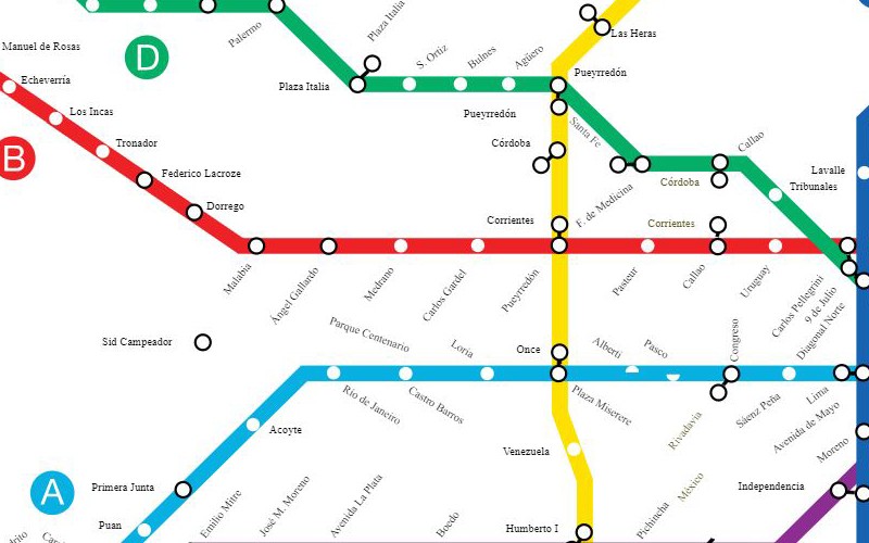 Las estaciones de subte que estarán abiertas a partir del viernes | En Argentina
