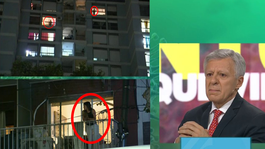 Argentina aplaudió a los médicos y al personal sanitario | En Argentina