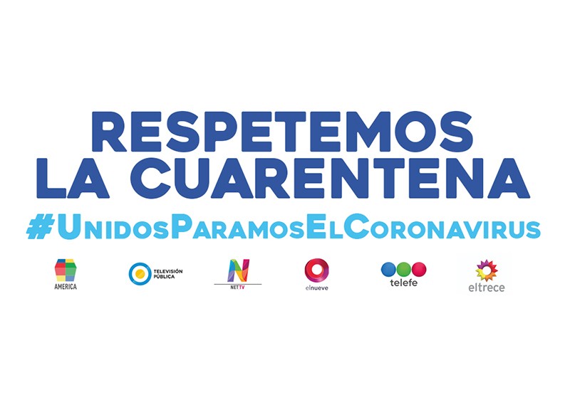 El emotivo mensaje de los canales de televisión contra el Coronavirus | Prevención: #JuntosPodemosLograrlo
