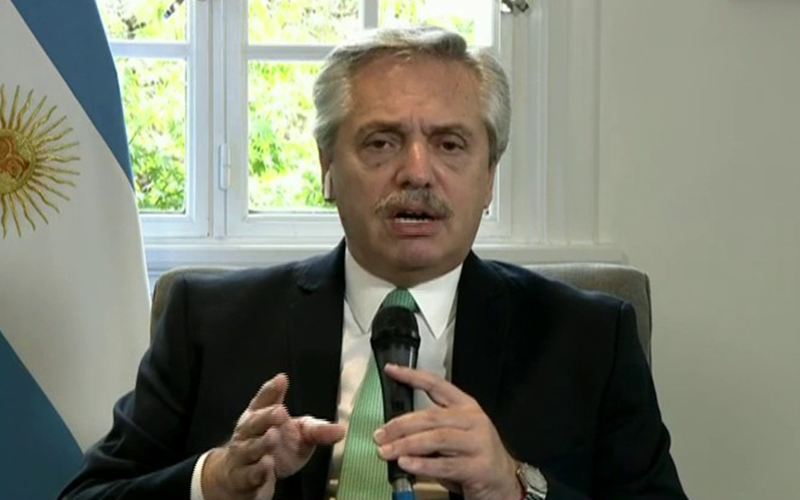 Alberto Fernández: "Voy a ser inflexible con quienes violen la cuarentena" | En Argentina