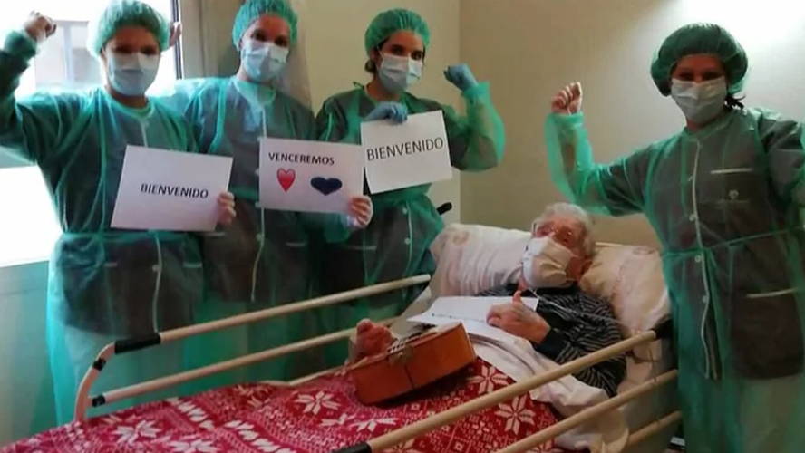 Coronavirus: un señor de 98 años sobrevivió al COVID-19 | En el mundo