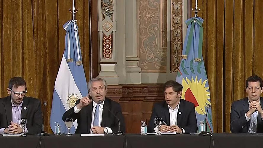 Alberto Fernández presentó la "cuenta DNI", la billetera digital gratuita | En Argentina