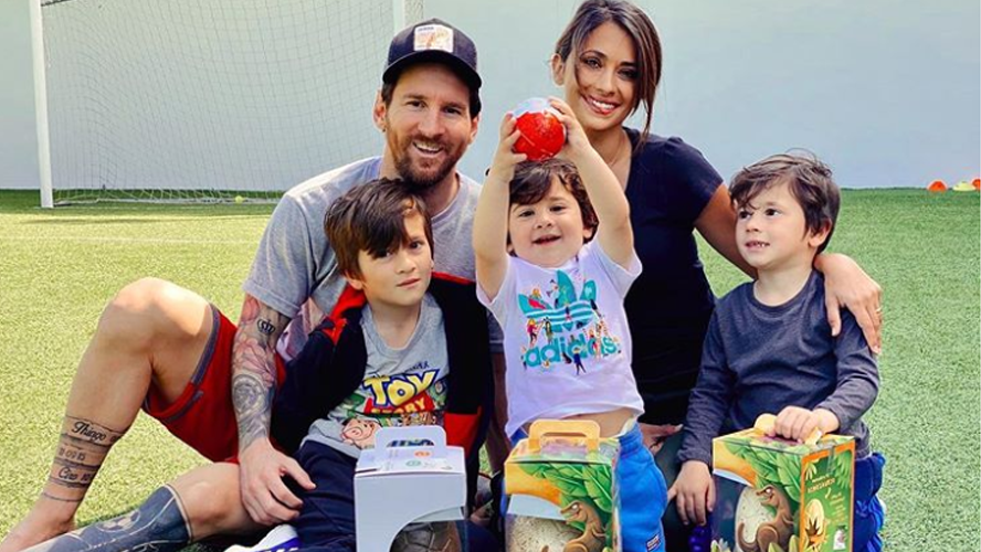 Messi homenajeó a los profesionales de la salud | Virales