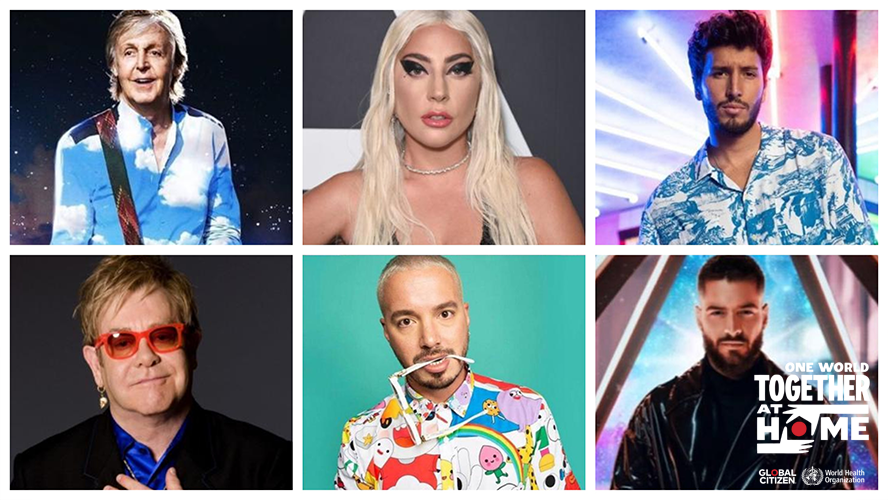 One world: Together at home EN VIVO | En el mundo