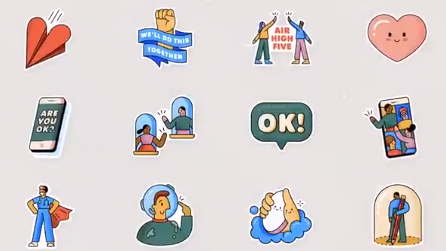 WhatsApp lanzó stickers para comunicarnos en plena cuarentena | Tecnología