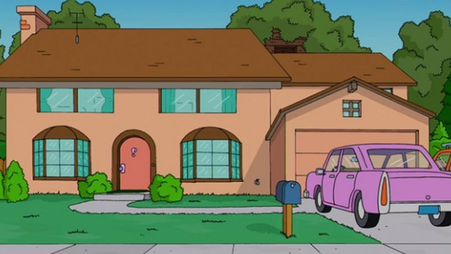 La increíble historia de los dueños de la casa "real" de los Simpsons | Espectáculos