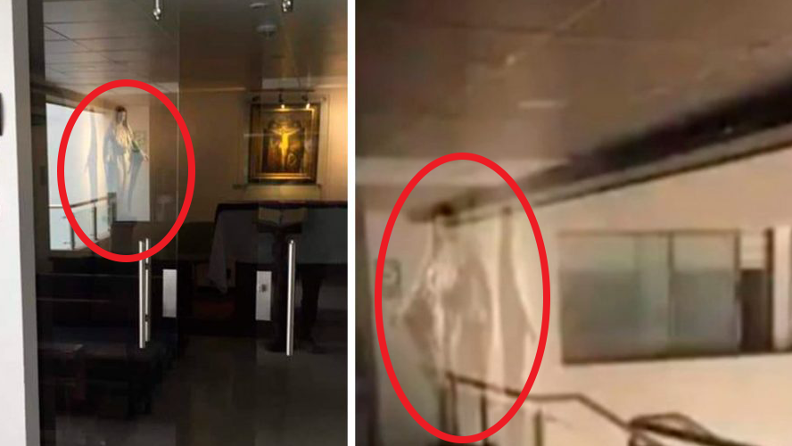 ¡Sorprendente! Apareció la imagen de la Virgen María en un hospital | En el mundo