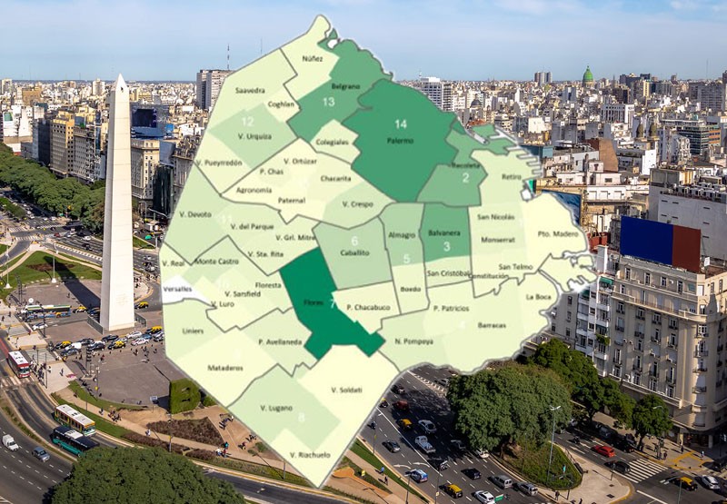 ¡1 de 3 casos de Coronavirus están en estos 7 barrios! | En Argentina