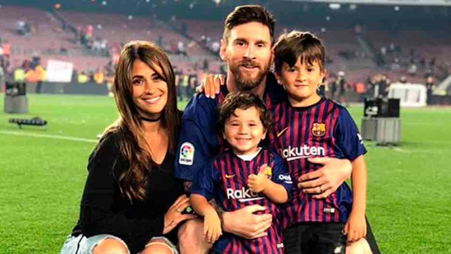 El divertido video de Messi jugando con sus hijos | Virales
