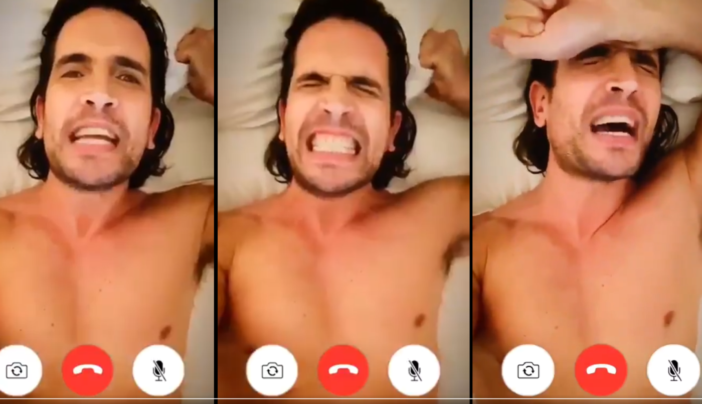 El caliente video de Diego Ramos que hizo arder las redes sociales | Virales