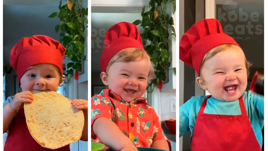 Conocé a Kobe: el bebe chef que es furor | Virales