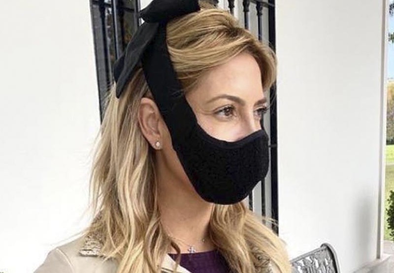 Conocé en detalle el llamativo tapabocas de Fabiola Yáñez que causó furor en redes | Tendencias