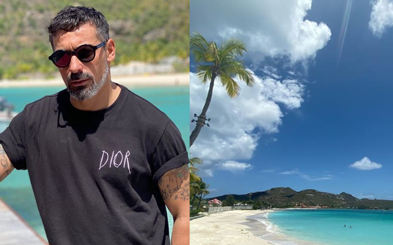 La lujosa cuarentena del Pocho Lavezzi | Espectáculos