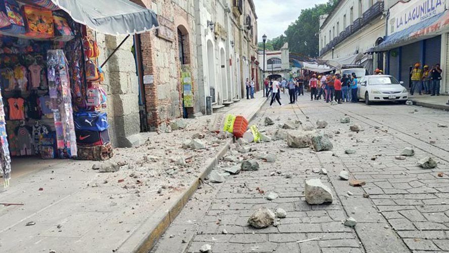 Fuerte terremoto en México | Sociedad