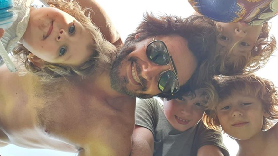 La desconocida rutina familiar de Benjamín Vicuña con sus hijos | Espectáculos