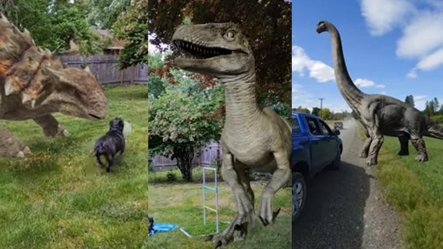Google permite ver 10 especies de dinosaurios en realidad aumentada | Tecnología